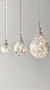 גוף תאורה שיש טיפה גוף תאורה שיש טיפה